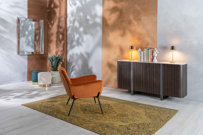 Madia 4 Ante Top Ceramica Marmo Calacatta Oro 160x40xH85 cm