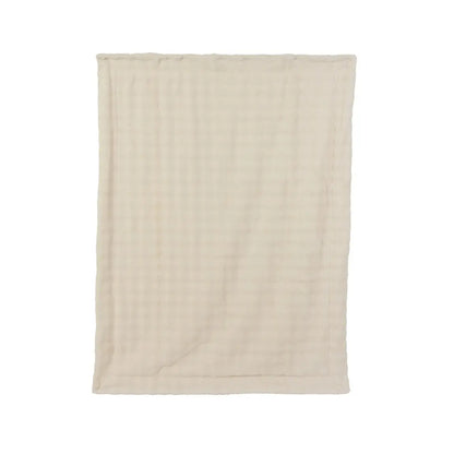 Coperta in poliestere bianca 130 × 170 cm