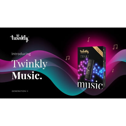 Twinkly Music - Dongle USB per Luci di Natale con Effetti Luminosi Sincronizzati alla Musica