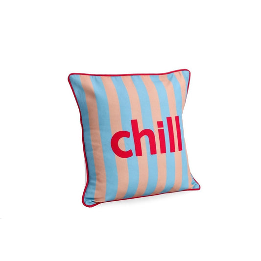 Bizzotto cuscino Karera Chill blu/arancione cm 45x45