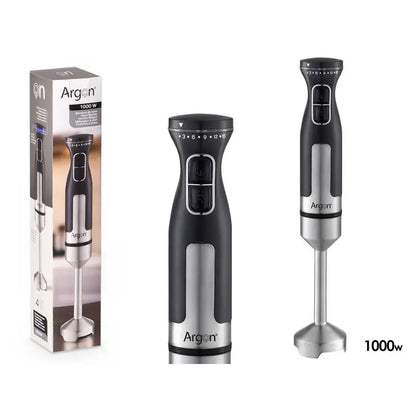 Frullatore in acciaio nero 1000W