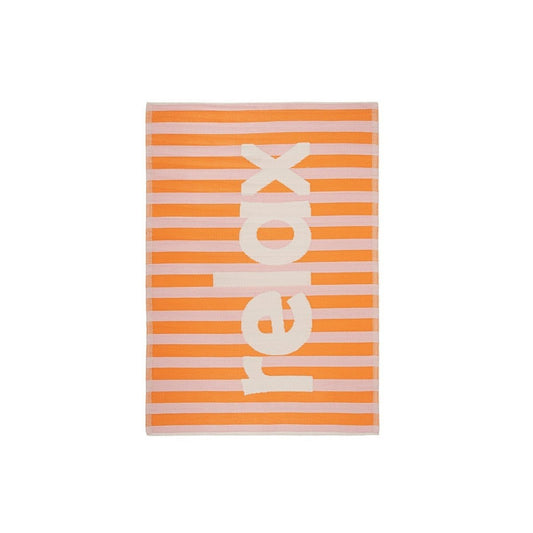 Bizzotto tappeto da esterno Alipor beige/arancione cm 160x230