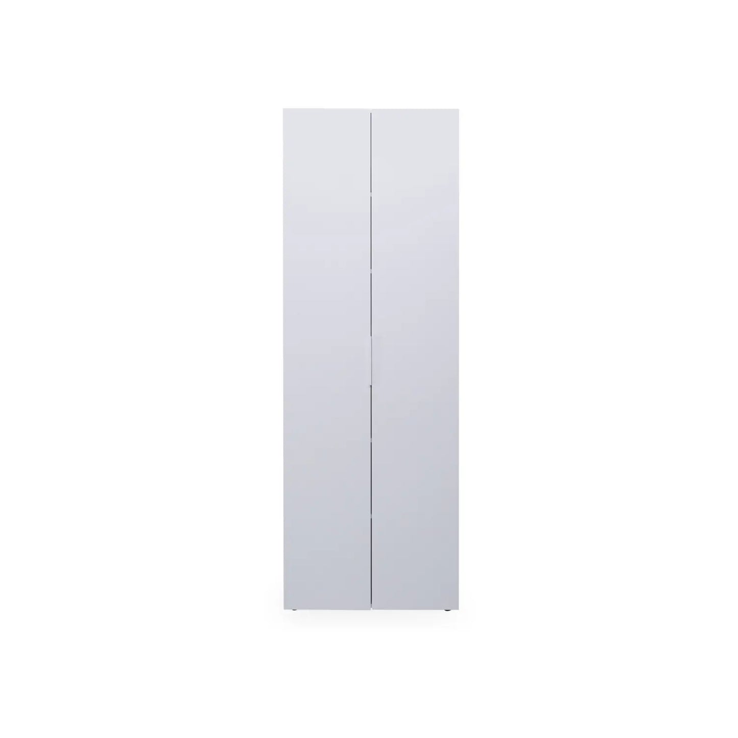 Armadio 2 ante con 6 ripiani bianco opaco cm 69x37x198 h