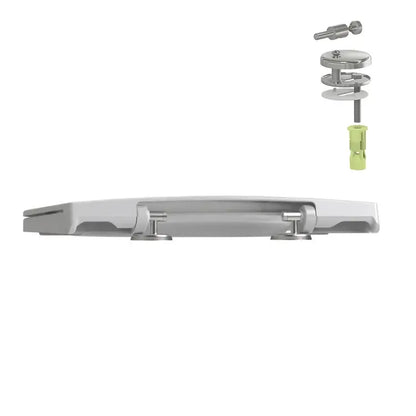 Sedile WC Queen bianco in termoindurente H050 regolabile