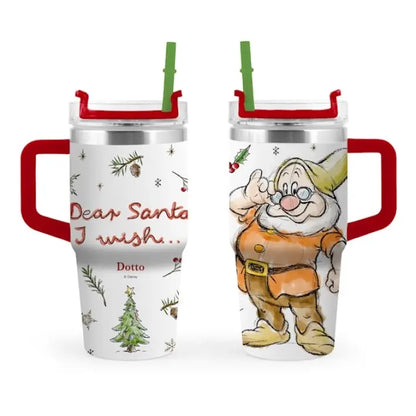 Mug termica in acciaio inox Nani di Natale 0.6 L - 1 pezzo assortito