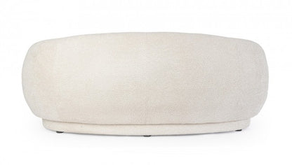 Divano 2 posti 191x93x73 in bouclé naturale