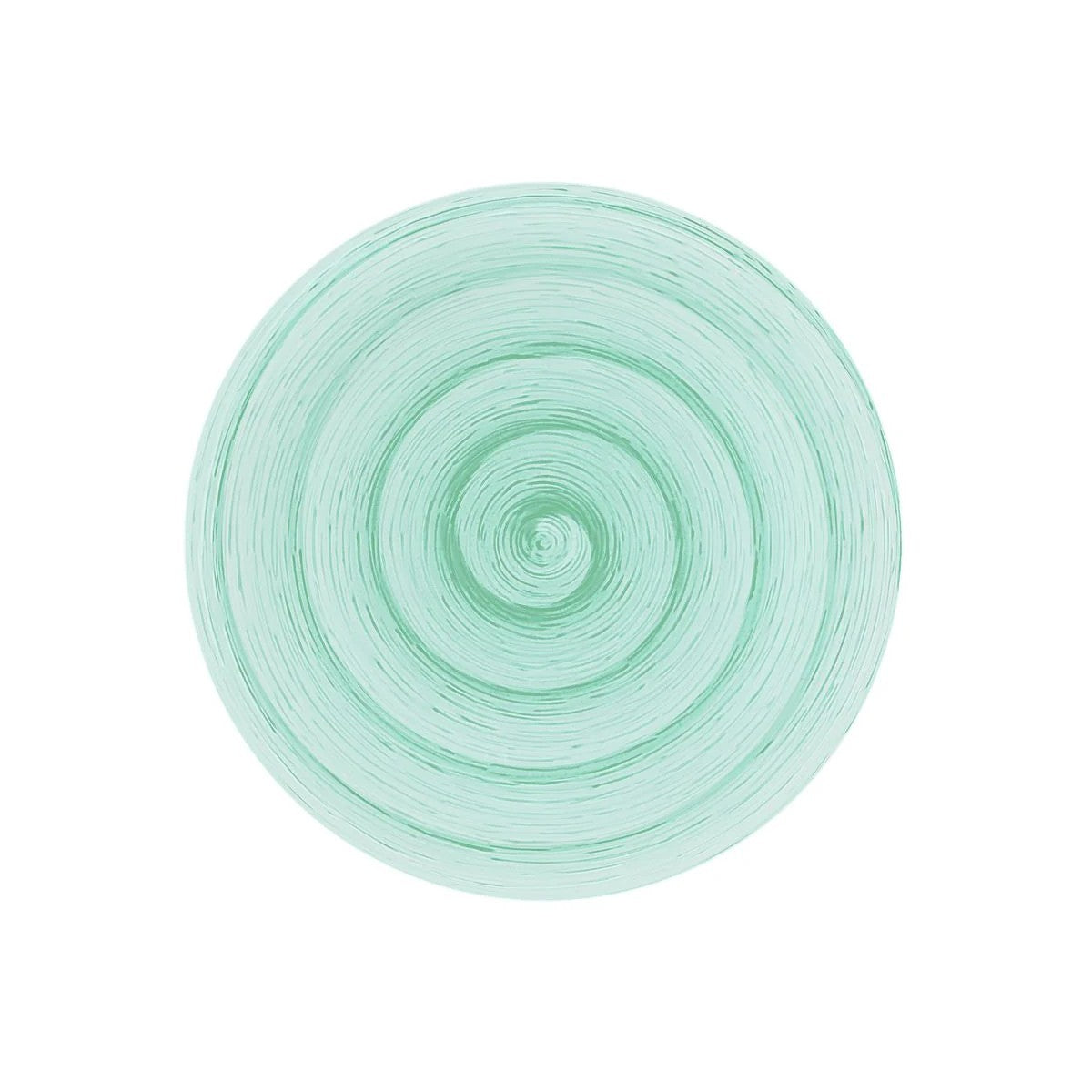 Piatto piano acqua Memento Table in ceramica dipinta a mano Ø 27,5 cm