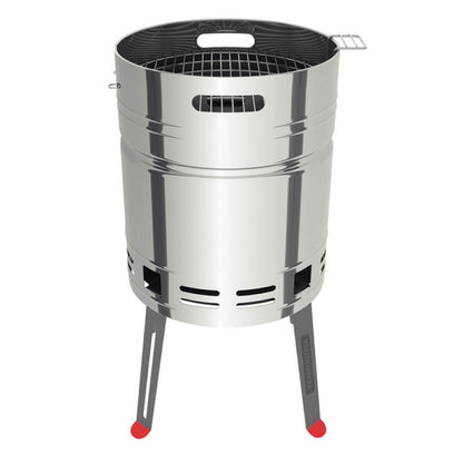 Barbecue tondo Ø40,4x75,5 in acciaio inox
