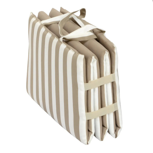 Materassino pieghevole Dune cm 180x50 beige/bianco