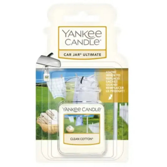Profumatore auto Yankee Clean Cotton 30 g
