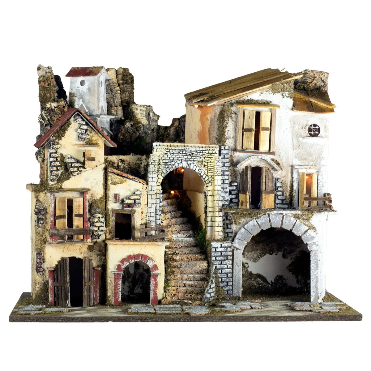 Presepe con luci 60 × 34 × H44 cm