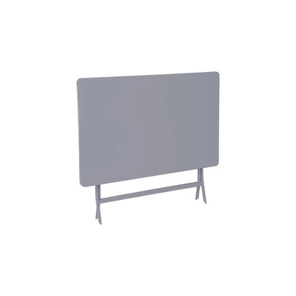 Tavolo rettangolare pieghevole greensboro 4 posti quarzo 110 x 70 x 71 cm