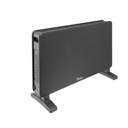 Termoconvettore Wi-Fi 2000W con ventilatore turbo, telecomando e controllo smart cm 71x44,5x21,8