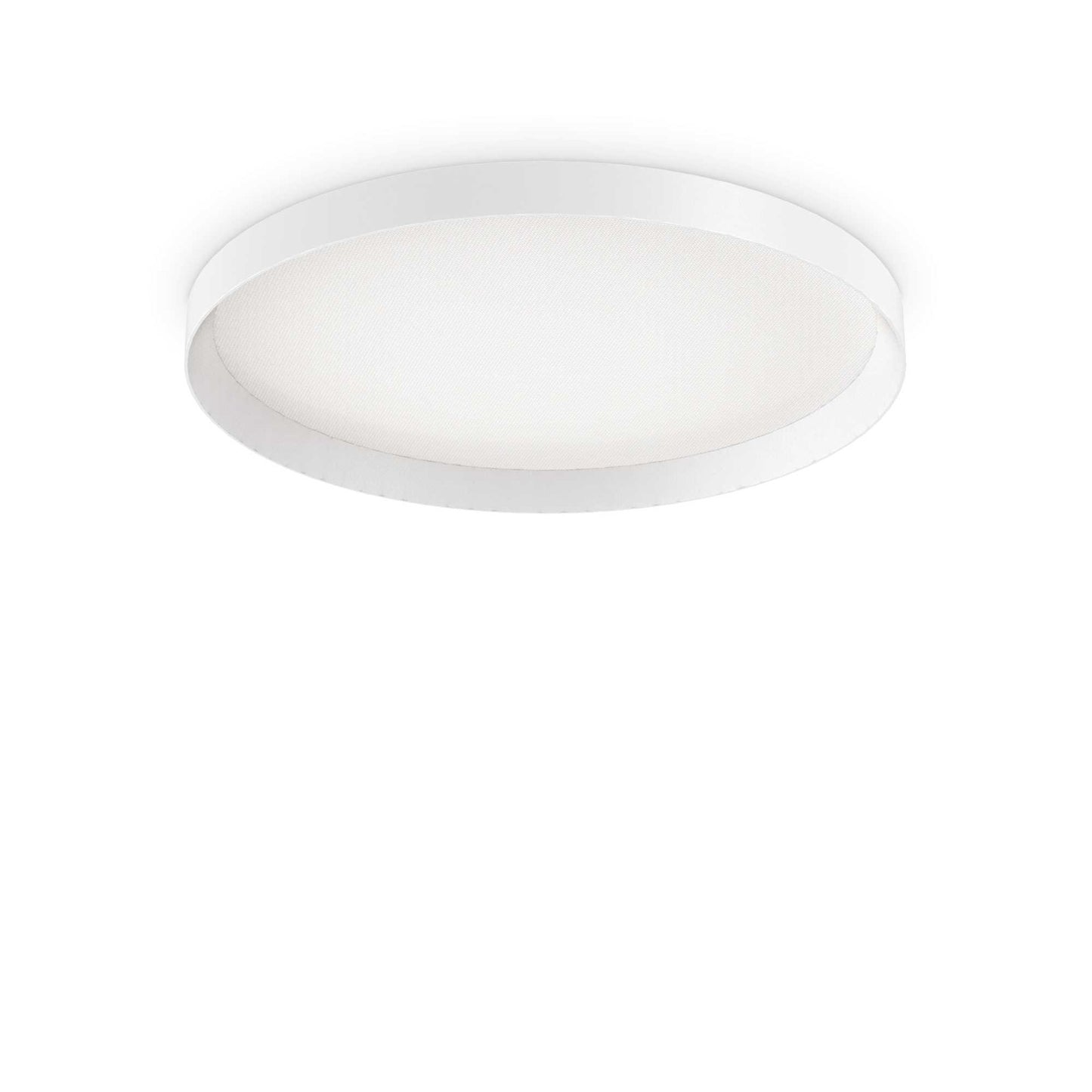 Lampada da soffitto bianco D 600 x H 80 mm