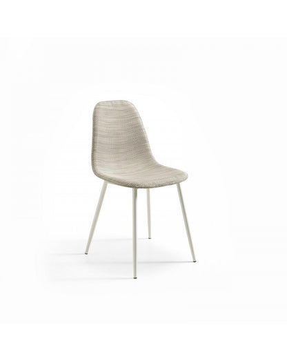 4x Sedie in Similrattan Martina - Beige