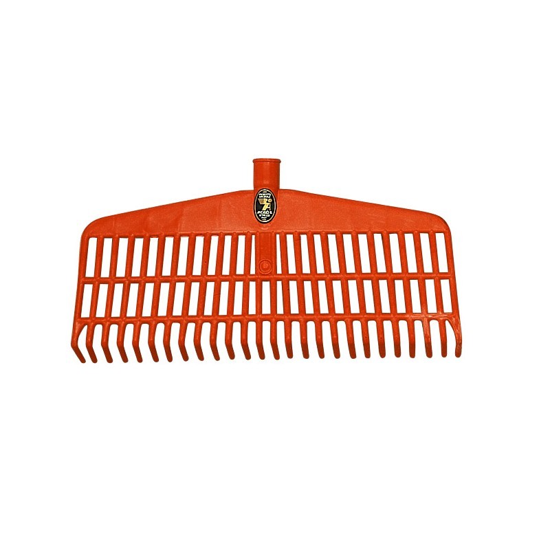 Scopa da giardino in plastica rettangolare 39 cm