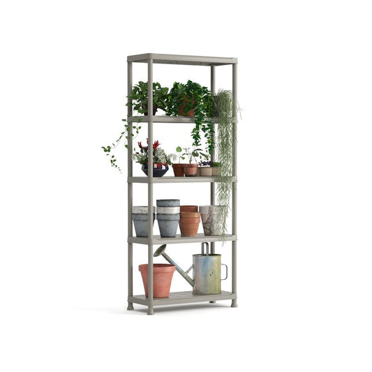 Scaffale Keter Planet 5 ripiani cm 76x32x176 h