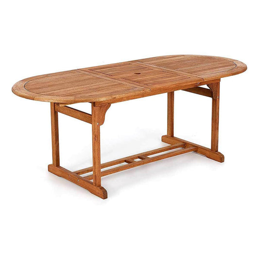 TavoloTexas allungabile in eucalipto cm 200-245-290 x 110 h