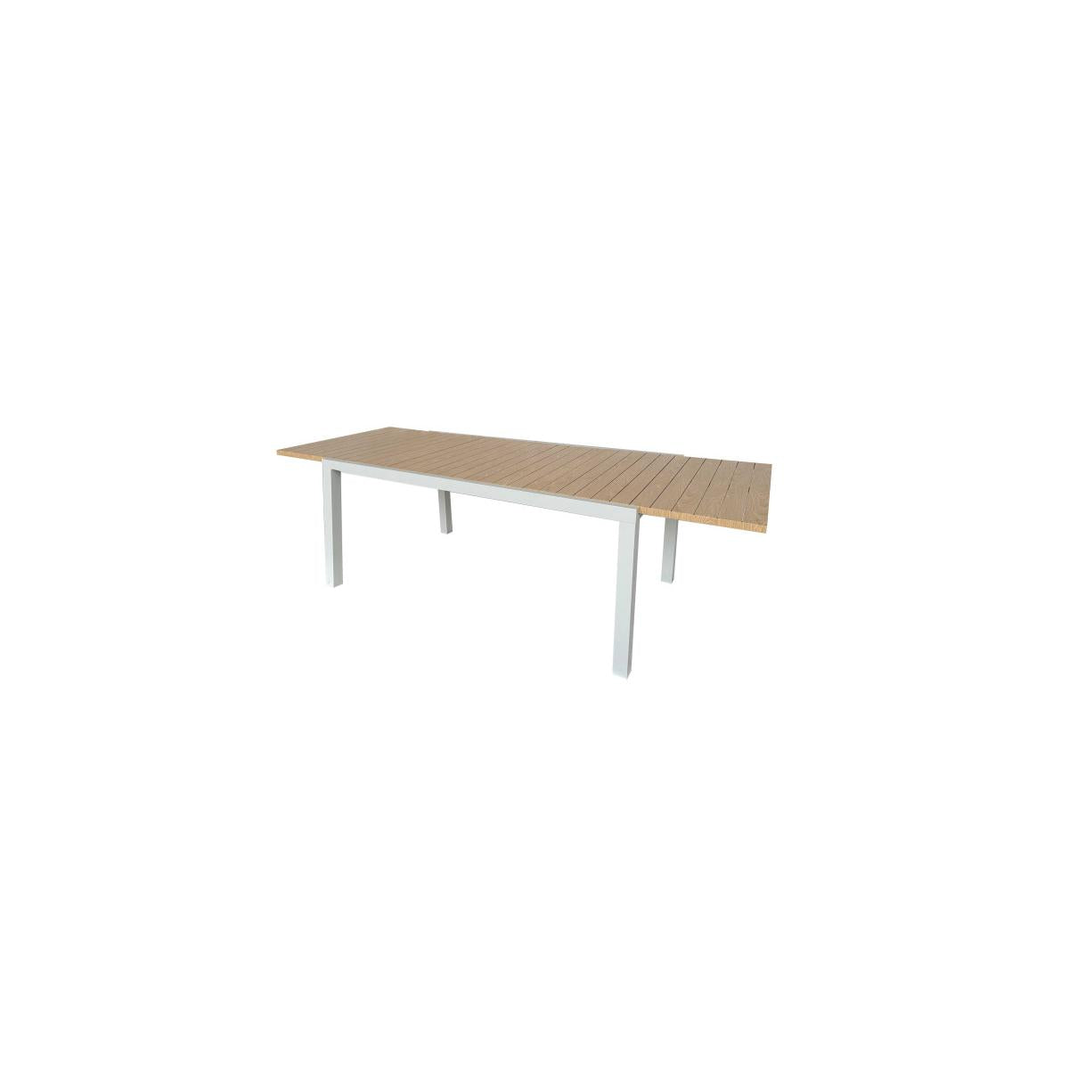 Tavolo allungabile Sicilia bianco cm 200-300x100x74h