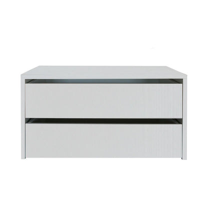 Cassettiera in Legno Bianco per Interno H.50xL.86,5xP.45 cm