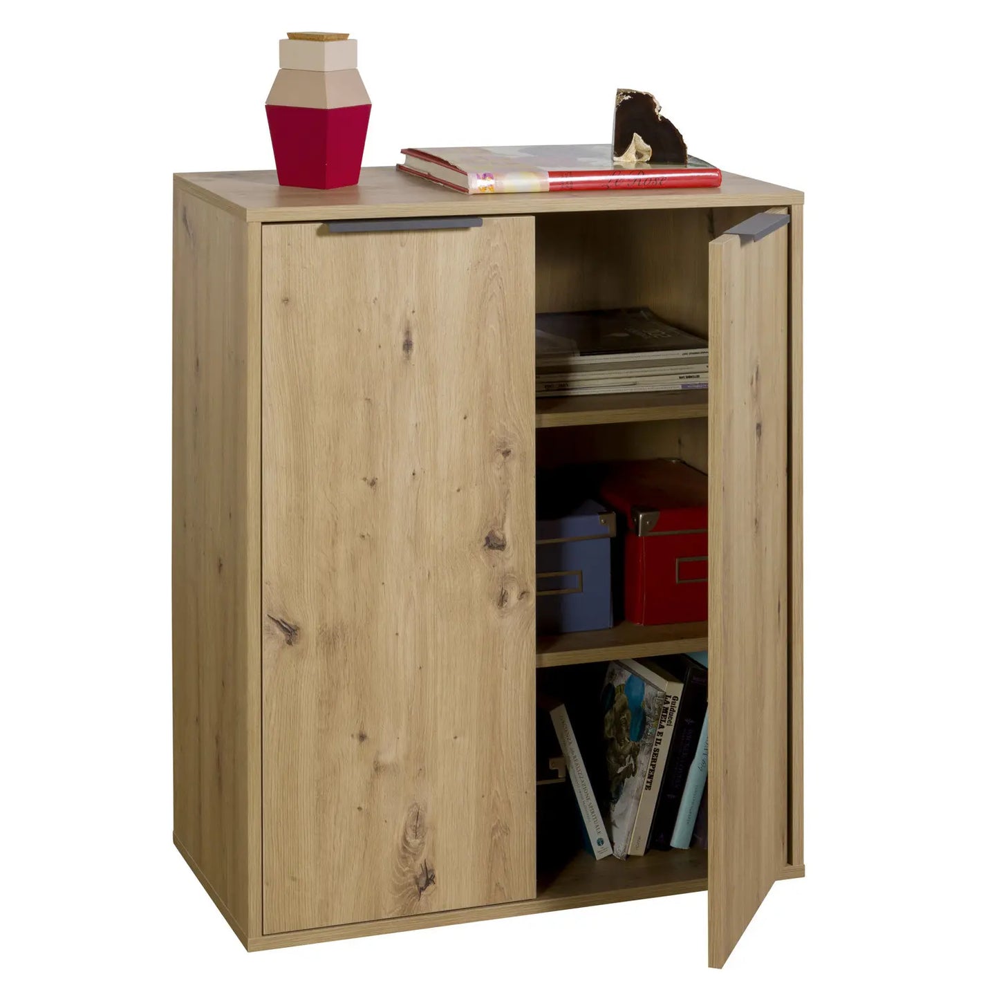 Mobile 2 ante rovere artisan cm 72x35x87h