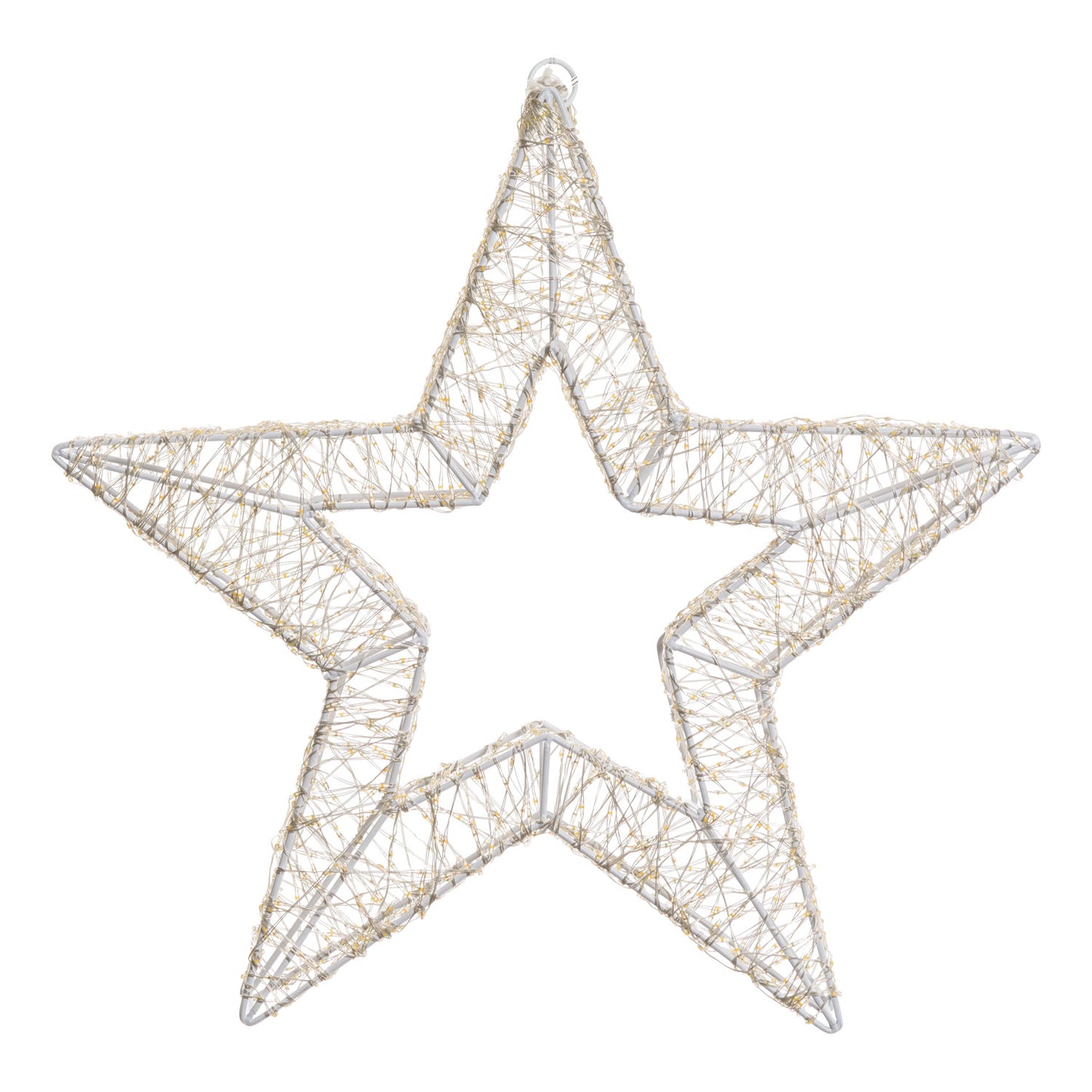 Lampada a Stella 3D ø55cm con MicroLED e FlashLED