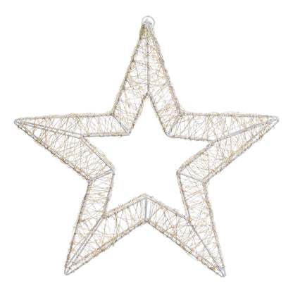 Lampada a Stella 3D ø55cm con MicroLED e FlashLED