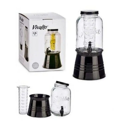 Caraffa con supporto e refrigeratore 3800ml