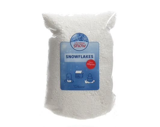 Fiocco di neve bianco 24x18x3 cm