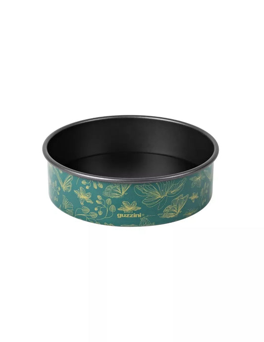 Stampo da forno verde 23 cm con fondo amovibile