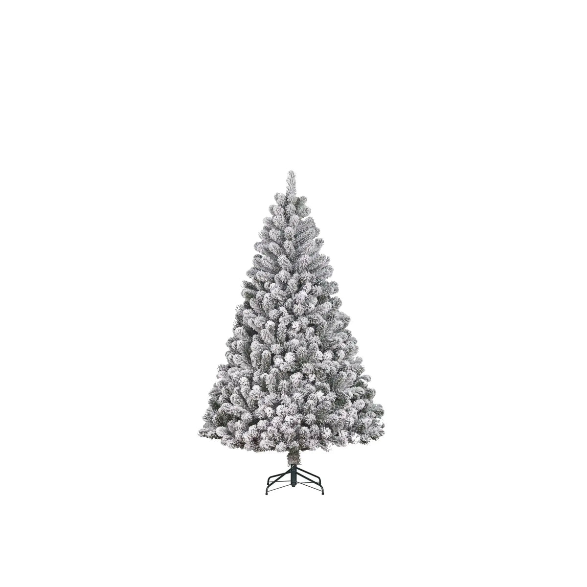 Albero di Natale Alderfen verde innevato Ø114 × H180 cm