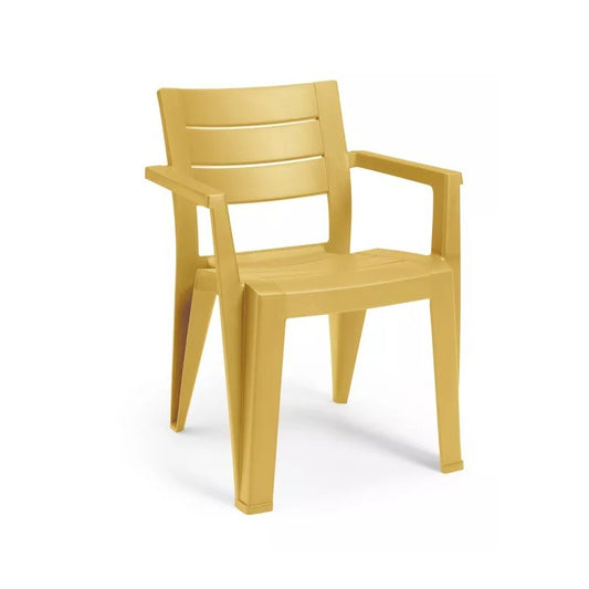 Sedia Keter Julie gialla cm 61,5x58,5x79 h
