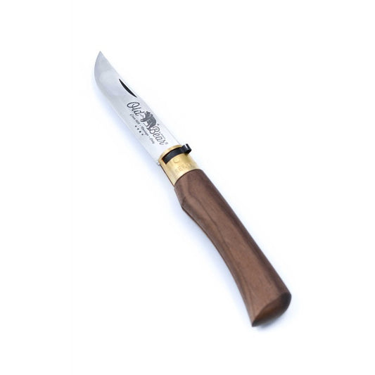 Coltello old bear classical noce lama inox 23 cm misura xl