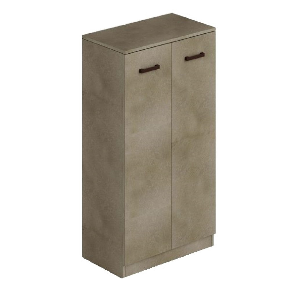 Armadio scarpiera multiuso argilla 2 ante h130x71x38