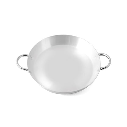 Tegame Albergo Omnia Ø36 cm in alluminio con 2 manici in acciaio inox
