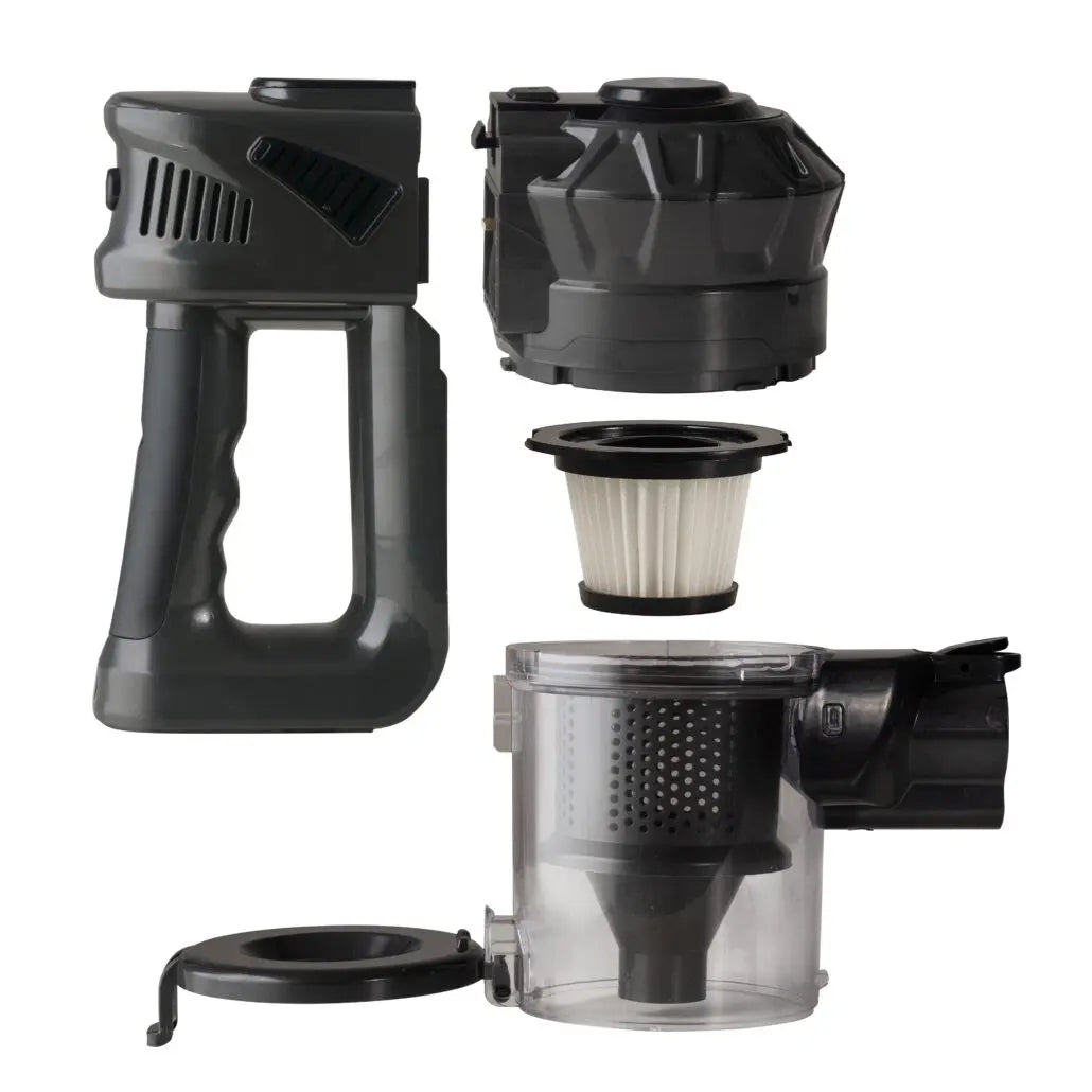 Aspirapolvere ciclonico senza fili ricaricabile 22,2V con spazzola LED e filtro HEPA