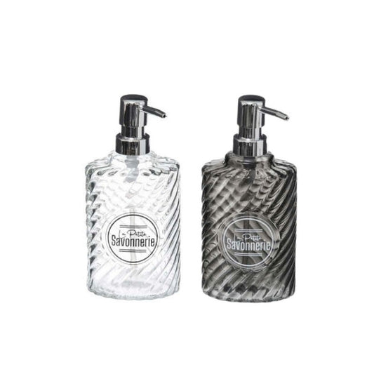 Dispenser per sapone 400 ml vetro in espositore