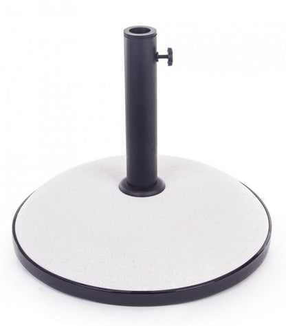 Base in cemento per ombrellone Barry da 30kg bianco