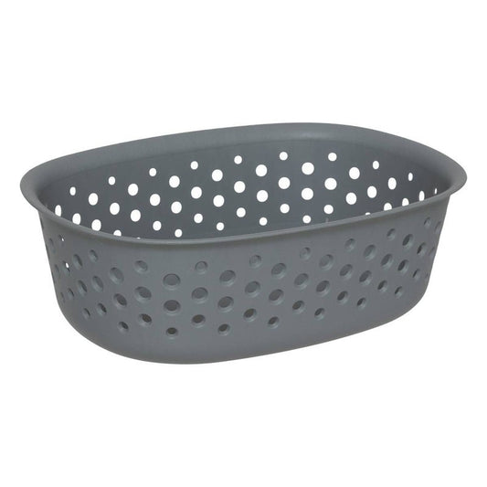 Cestino multiuso in plastica Tila grigio 0,8 L