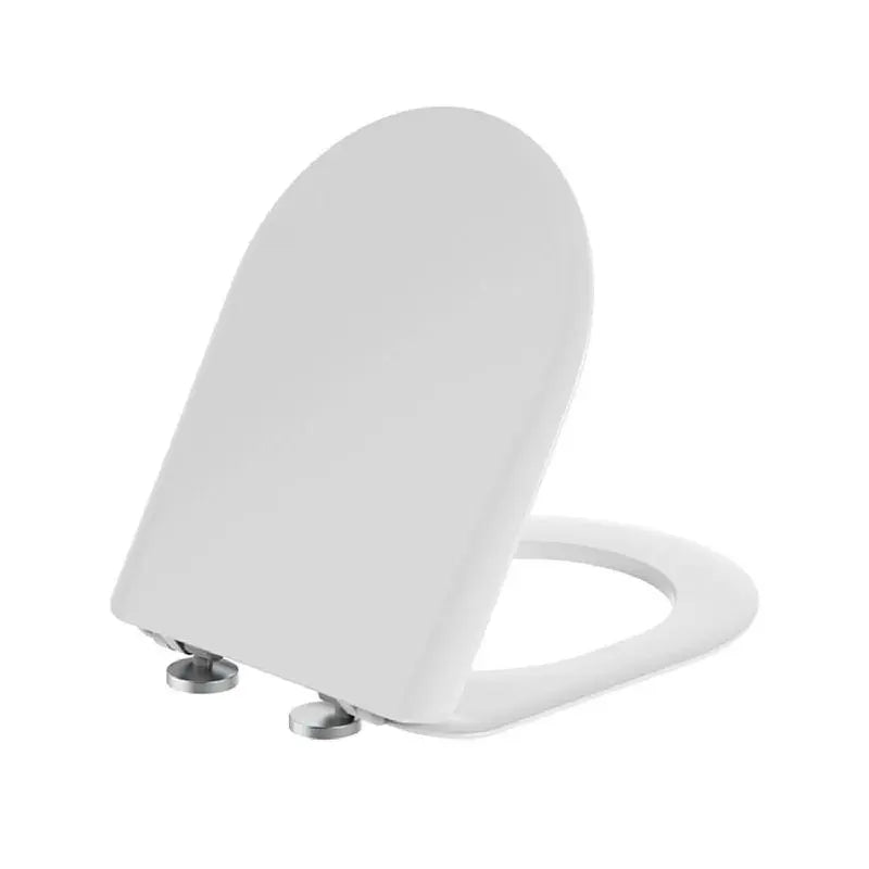 Sedile WC Lips H050 bianco in termoindurente con cerniere inox regolabili