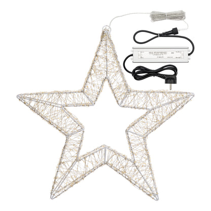 Lampada a Stella 3D ø55cm con MicroLED e FlashLED