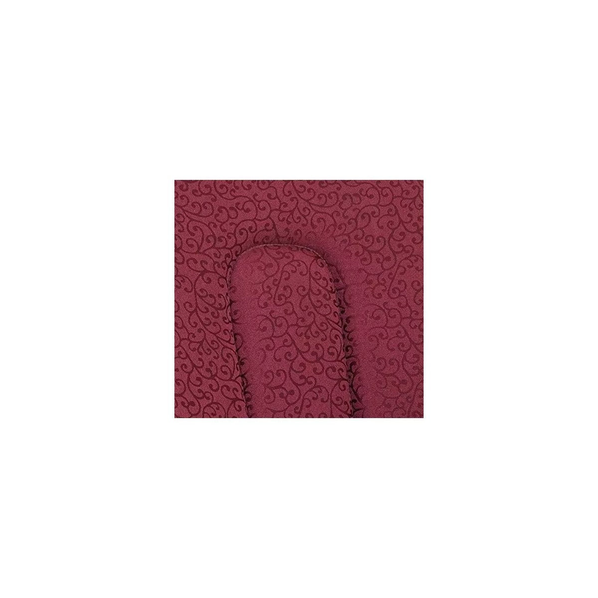 Poltrona dondolo Douglas bordeaux cm 68x50x107h