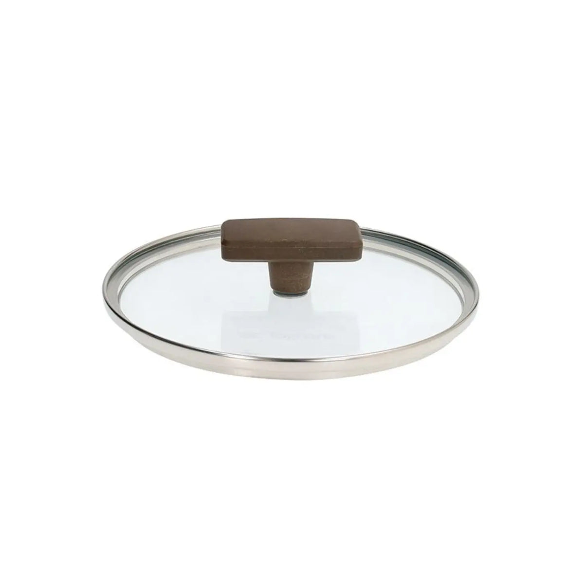 Coperchio in vetro Ø 28 cm Tognana Sintonia con pomolo soft touch e foro vapore