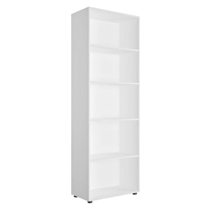 Libreria 5 ripiani bianco cm 68,8x35,3x200 h