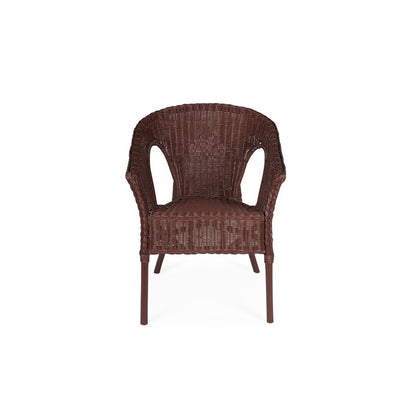 Bizzotto poltrona Ruby in rattan con intreccio in midollino cm 58 x 61 x 74h
