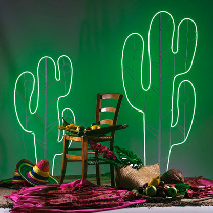 Cactus neon verde 4m x 1,20m 480 LED
