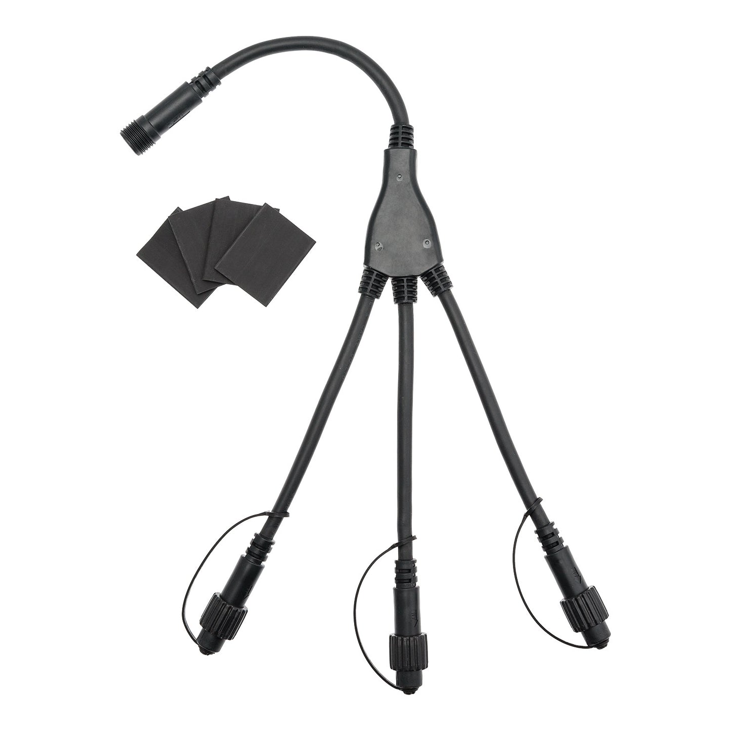 Connettore multiplo 3 uscite 15x3 cm