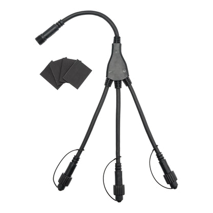 Connettore multiplo 3 uscite 15x3 cm