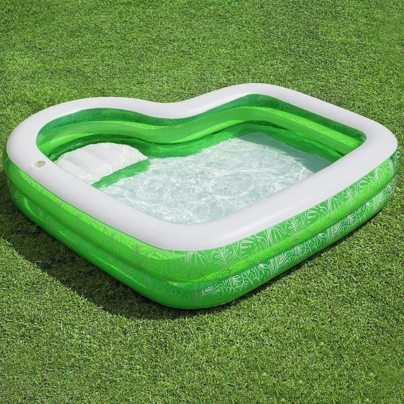 Piscina gonfiabile tropical paradise 231x231x51 cm bestway