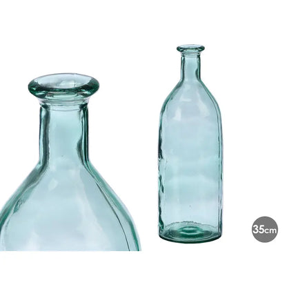Bottiglia decorativa in vetro Ø 12 x 35h